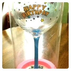 Minx Collector's wine glass - Happy Birthday